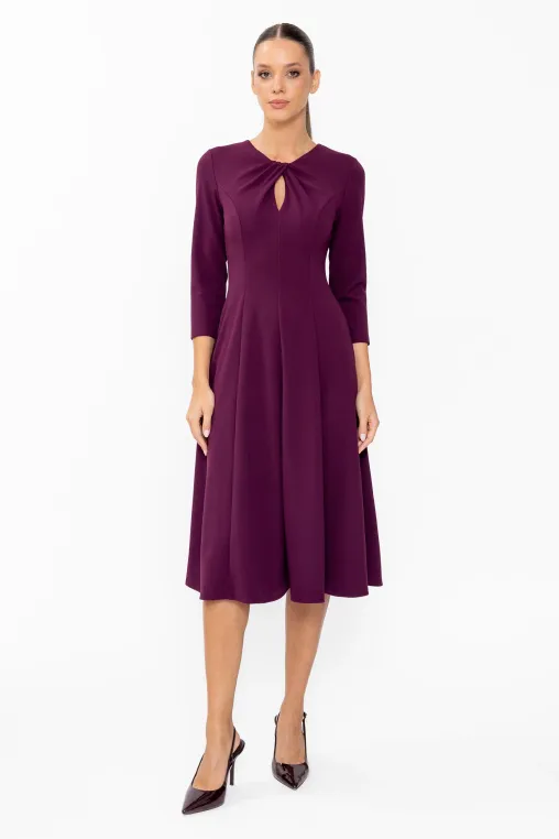 Rochie C8653 burgundy Caramel [6]