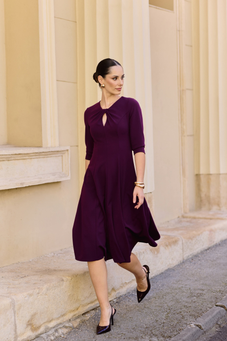Rochie C8653 burgundy Caramel [8]