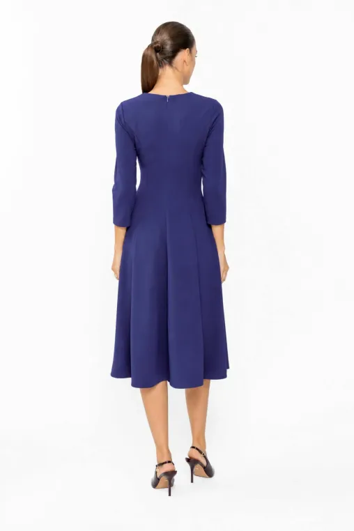 Rochie C8653 cobalt Caramel [2]