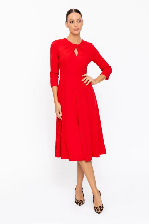Rochie C8653 rosie Caramel [4]