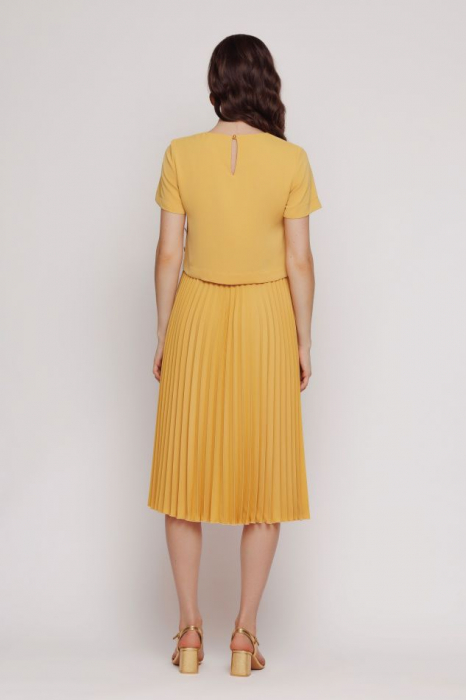 Rochie CC1MZ4115 galbena Mizar [4]