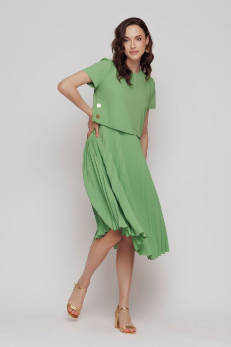 Rochie CC1MZ4115 verde Mizar