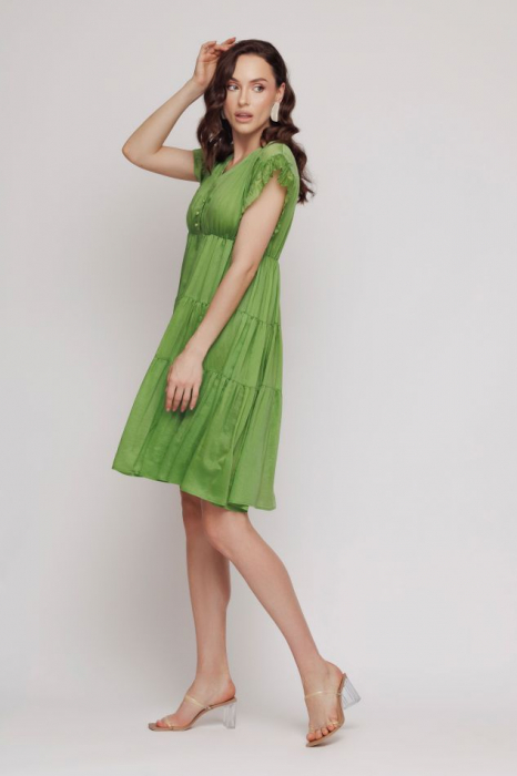 Rochie CC1MZ4168 verde Mizar