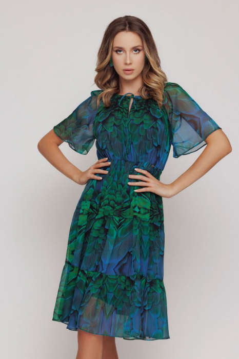 Rochie CC1MZ4242 imprimata Mizar [4]