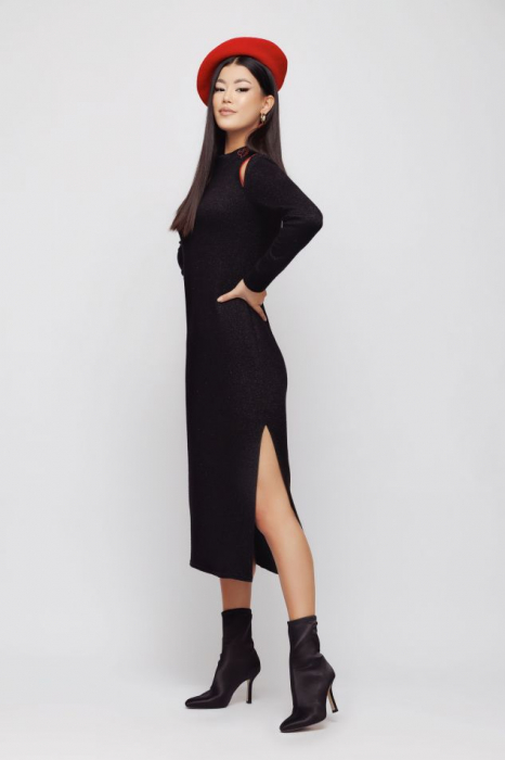 Rochie CC5MZ3411 neagra Mizar [3]
