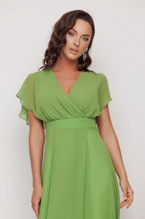 Rochie EV1MZ4251 verde Mizar