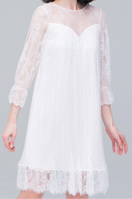 Rochie M516/T68 alba Ginette [2]
