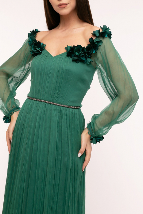 Rochie M529/68 verde Ginette [3]