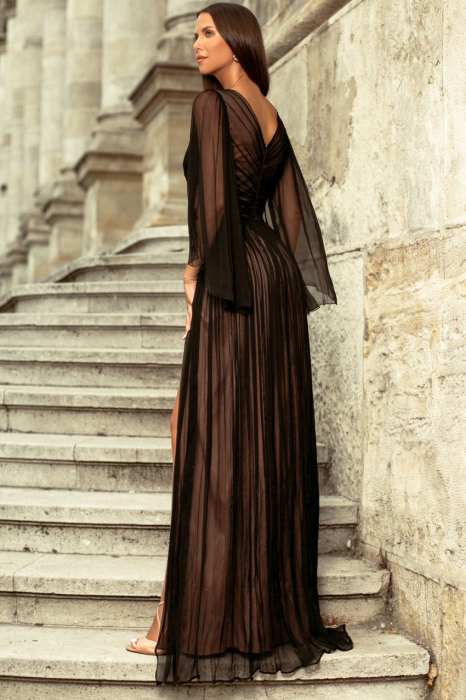 Rochie M531L/T68 neagra Ginette [3]