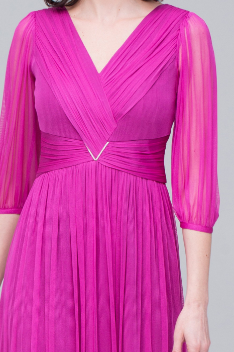 Rochie M595/T66 ciclame Ginette [3]