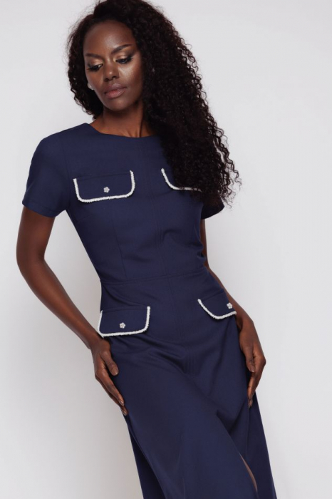 Poze Rochie OF2MZ4133 margele bl Mizar
