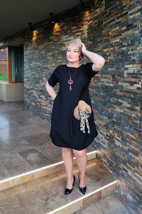 Rochie T104 palarie neagra [4]