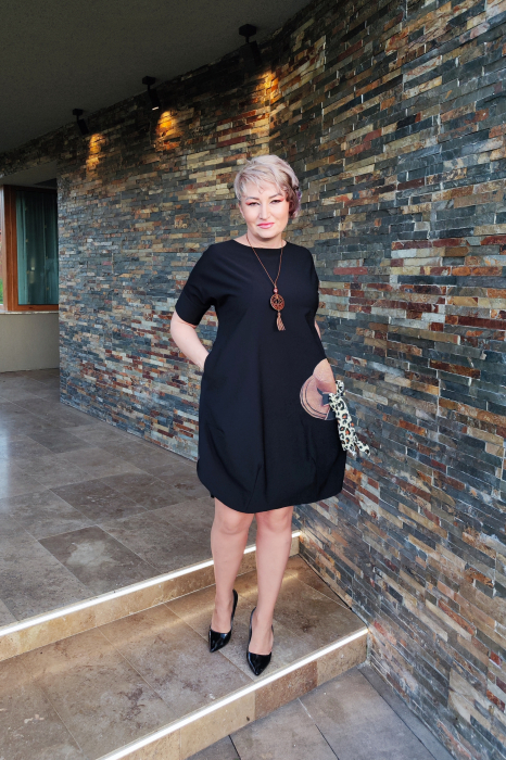 Rochie T104 palarie neagra [5]