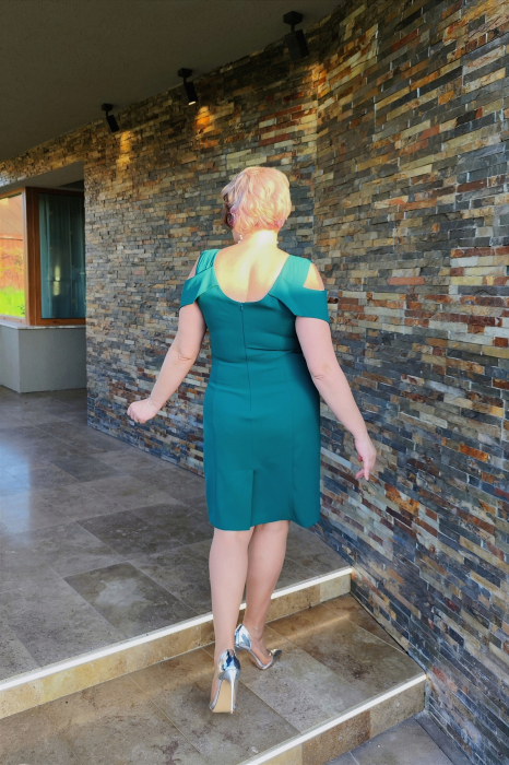 Rochie T107 verde [6]