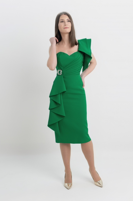 Rochie T110 verde