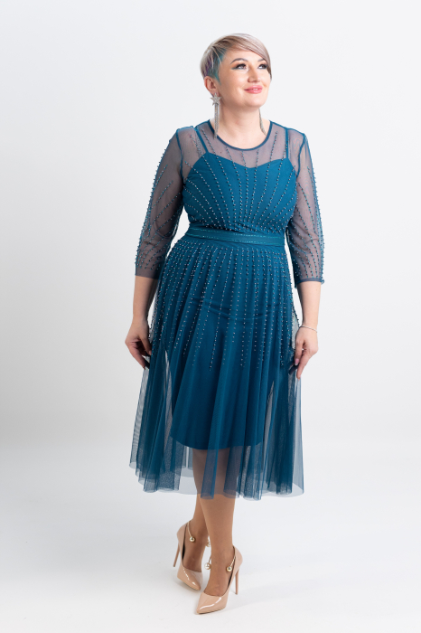 Rochie T116 petrol [5]