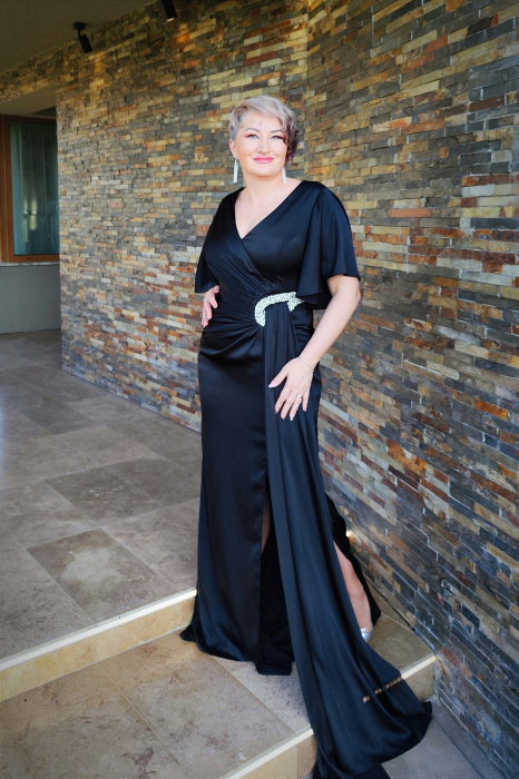 Rochie T117 neagra [2]