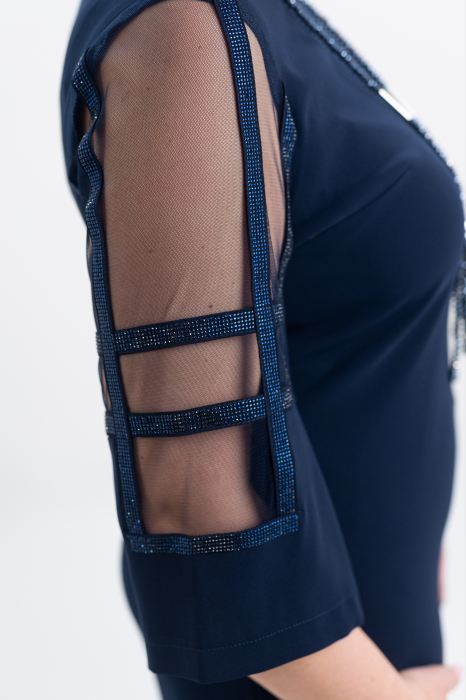 Rochie T120 bleumarine [7]