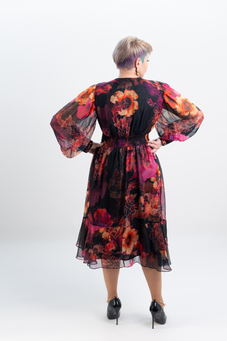 Rochie T122 flori [5]