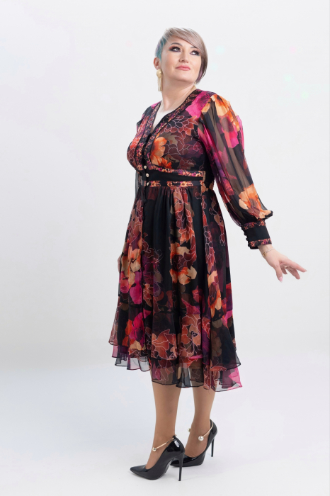 Rochie T122 flori [3]