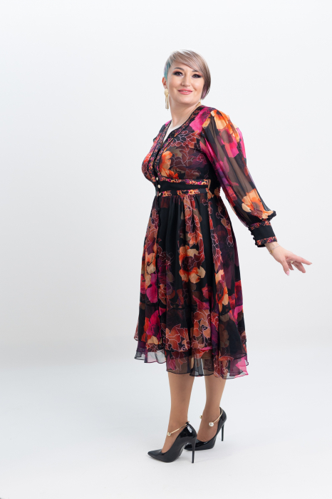 Rochie T122 flori [6]