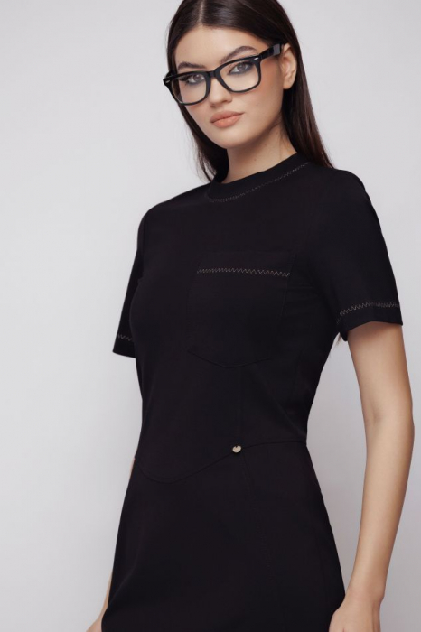 Rochie US2MZ4022 neagra Mizar [3]