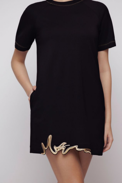 Rochie US2MZ4035 neagra Mizar [2]