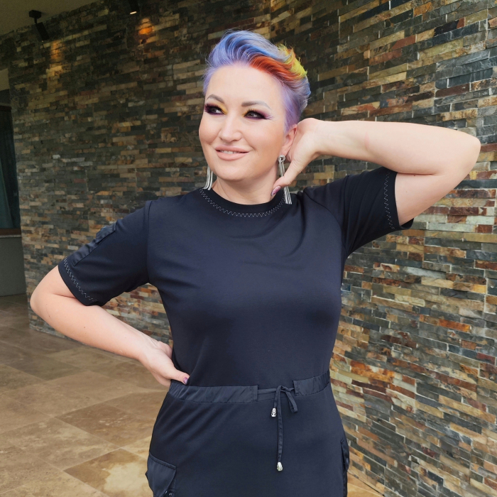 Rochie US4MZ3251 neagra Mizar 42 [4]