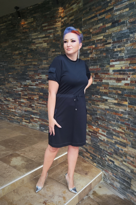 Rochie US4MZ3251 neagra Mizar 42 [3]