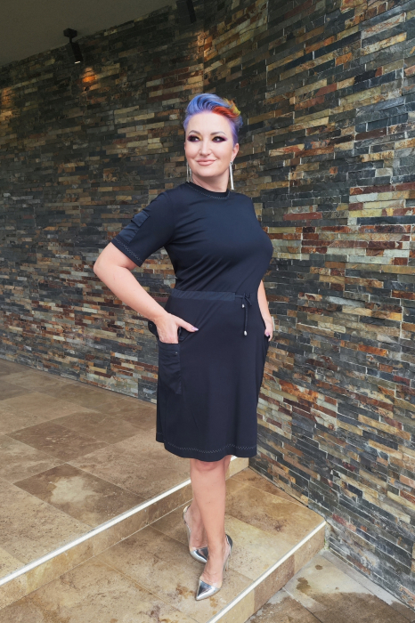 Rochie US4MZ3251 neagra Mizar 42 [2]