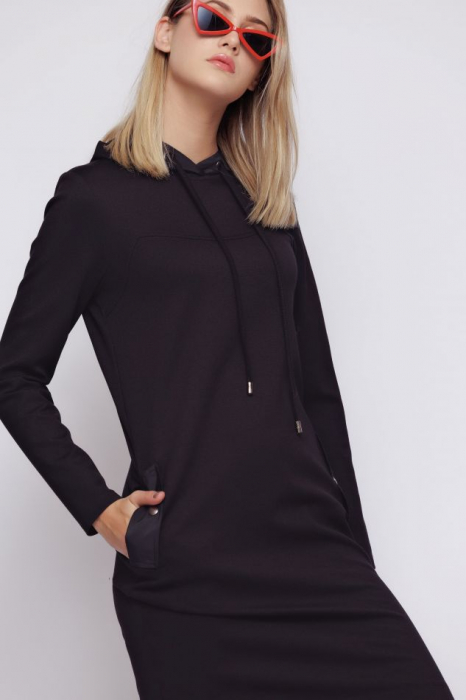 Rochie US5MZ3347 neagra Mizar [3]
