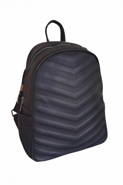 Rucsac 45V3 piele eco negru Cavalera
