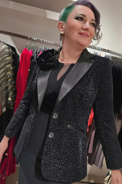 Sacou 538 negru Fany Lux [4]