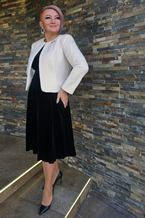 Sacou 899 bej blanita Ginette [5]