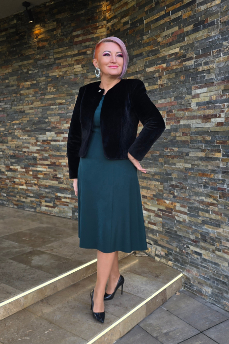 Sacou 899 negru blanita Ginette [3]