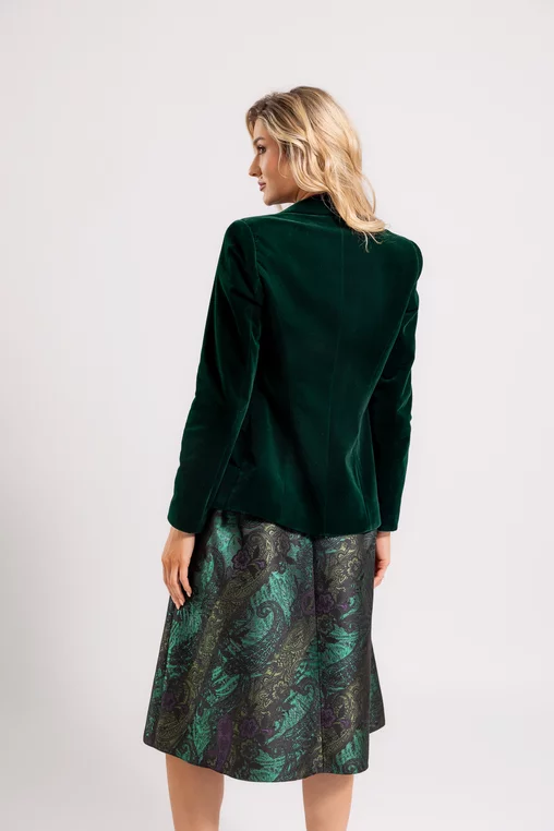 Sacou C1410 verde catifea Caramel [3]