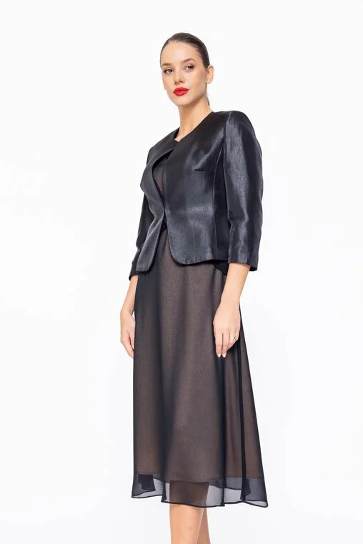 Sacou C1508 negru Caramel [2]