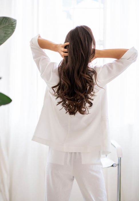 Sacou Iustina alb Hermosa [3]