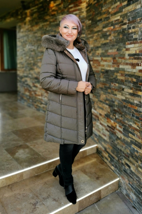 Scurta Eliana kaki Virginia Blu [7]