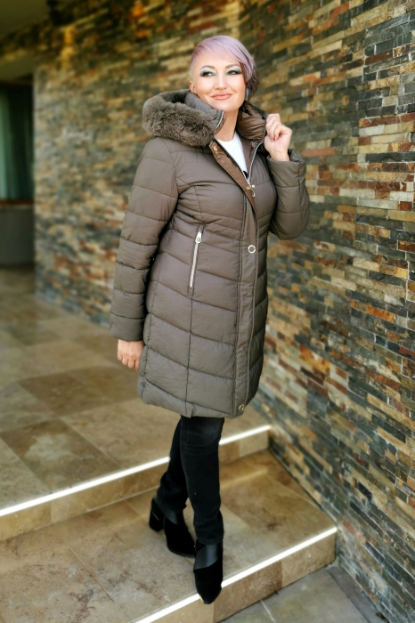 Scurta Eliana kaki Virginia Blu [4]