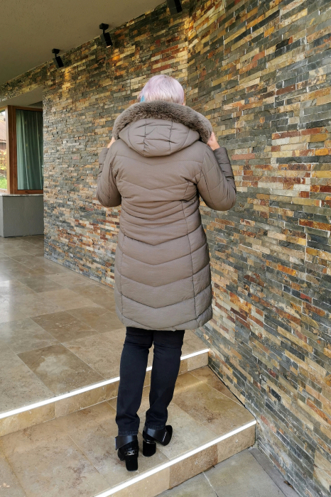 Scurta Eliana kaki Virginia Blu [5]