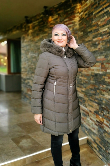 Scurta Eliana kaki Virginia Blu [3]