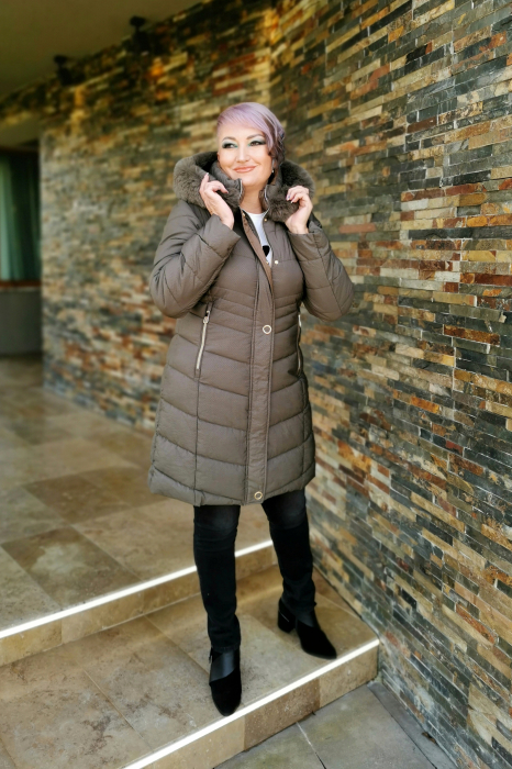 Scurta Eliana kaki Virginia Blu [8]