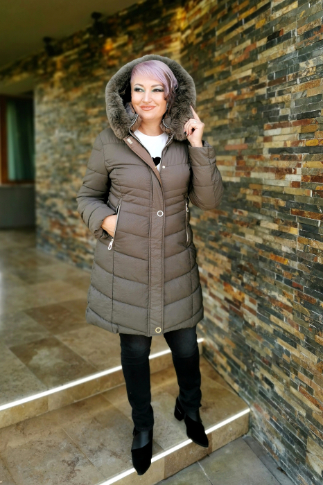 Scurta Eliana kaki Virginia Blu [9]