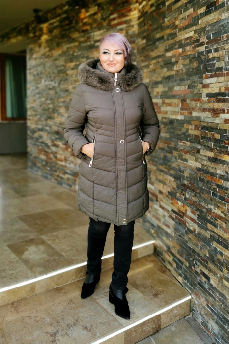 Scurta Eliana kaki Virginia Blu [10]