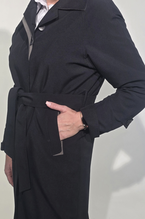 Trench 228 negru Dony [8]