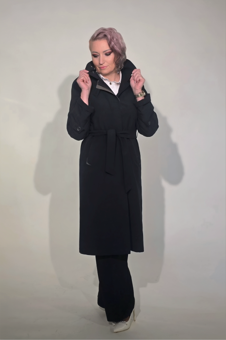 Trench 228 negru Dony [4]