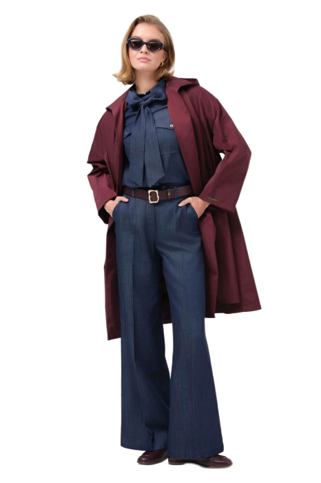 Trench 611 burgundy Cristina Barros [5]