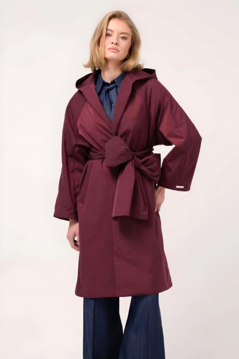 Trench 611 burgundy Cristina Barros [6]