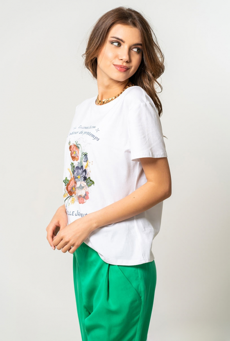Tricou 13871 alb Hermosa [3]